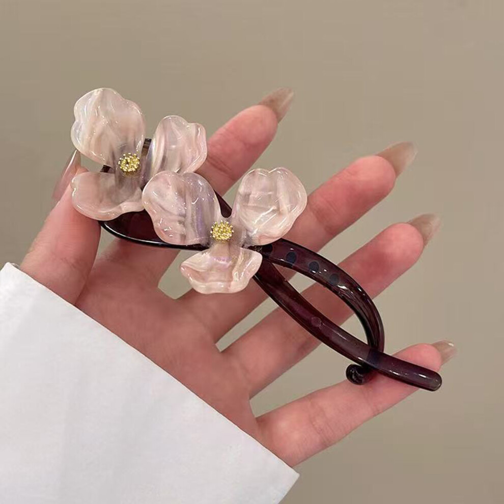 Penghui-Toys (3) Durable Resin Duckbill Hair Clip For All Hair Types
