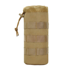 (Khaki) Outdoor Water Bottle Holder for Hiking, Camping