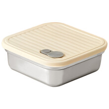 22oz BPA-Free Steel Sandwich Box, Dishwasher Safe