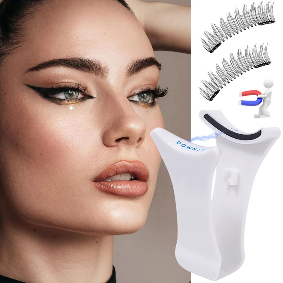 Creation-3C Magnetic Eyelash Applicator, V-Shape Tool For Women
