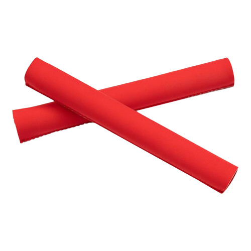 (red) Non-Slip Kayak Paddle Grips - Light & Soft Covers