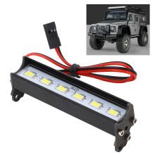 Kit de barre lumineuse RC 6 LED 70 mm blanc pour voitures RC