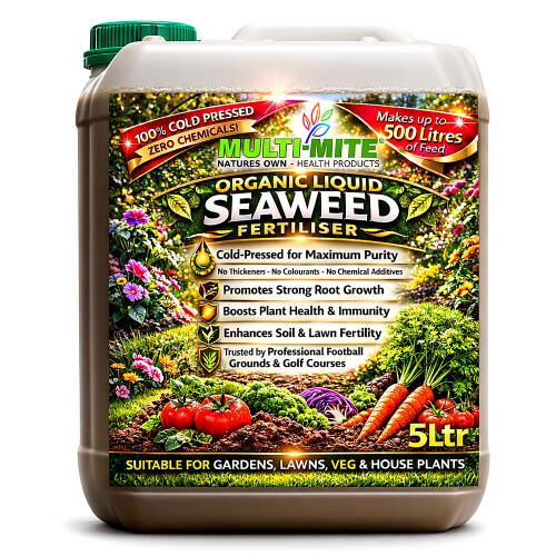 Multi Mite Liquid Seaweed Organic Concentrate Fertiliser - 5L