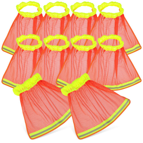 20Pièces Protection Cou Uv Casque Chantier Multi, Bande Réfléchissante