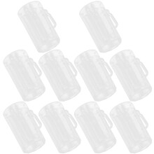 50Pièces Tasses Miniatures Transparentes Pour Accessoires Décoratifs