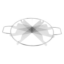 Découpe-Gâteaux Acier Découpage Précis Pizza Fine Argent