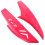 2Pièces Cornes Casque Rose ABS Décor Style Unique Paires 1