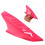 2Pièces Cornes Casque Rose ABS Décor Style Unique Paires 11