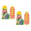 20Pièces Protection Cou Uv Casque Chantier Multi, Bande Réfléchissante 9