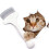 Outil Toilettage Chat Élastique Massage Pelage 11