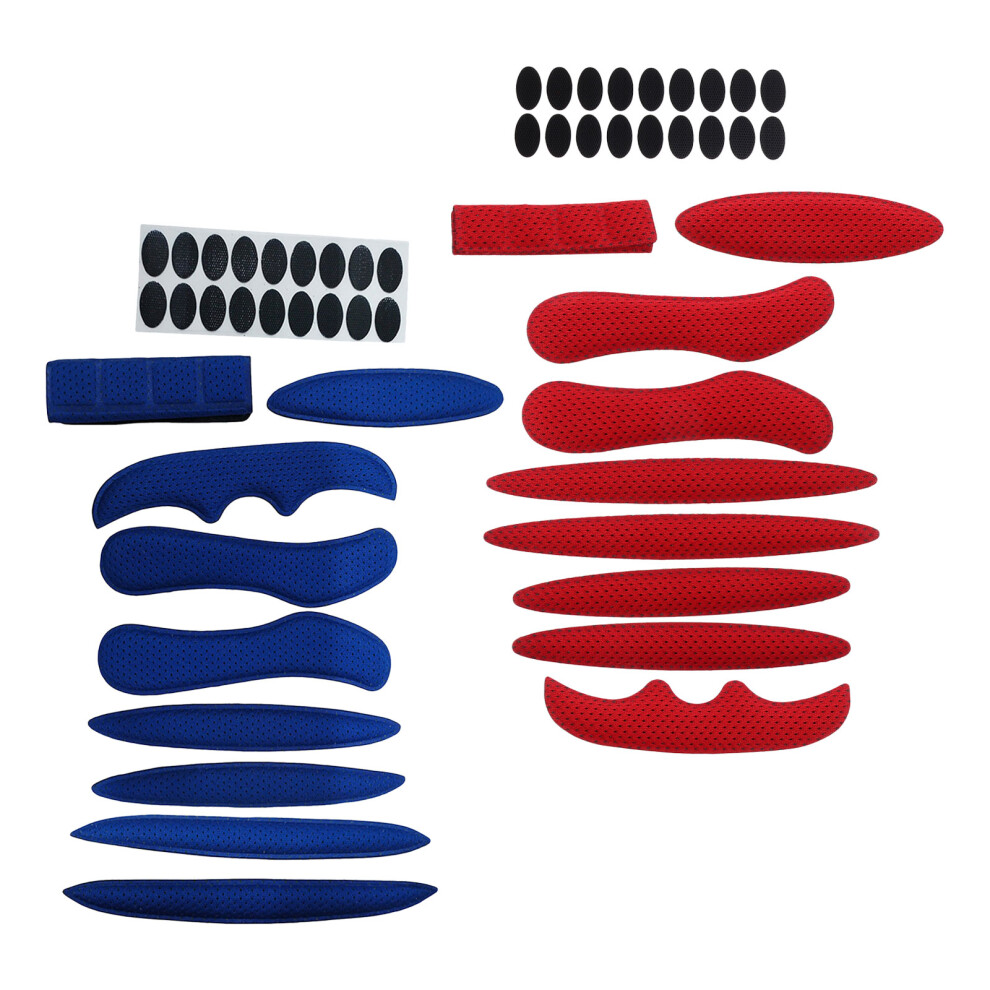 2Sets Cycling Sponge Lining Kit Impact Resistant Inner Pads 3681303813275