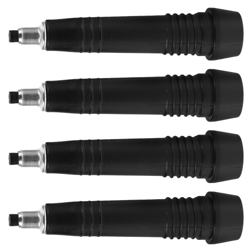 8Pièces Ferrules Randonnée Acier Carbone Embouts Solides 2