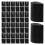 800Pièces Thermorétractables Noir PVC Pour Bouteilles Étanches 2