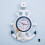 (D) Creative Anchor Wall Clock for Home Decor 1