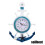 (Sailboat) Creative Anchor Wall Clock for Home Decor 4