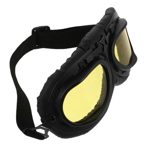 2Pcs Motorcycle Goggles Pc Retro Style Protection 1
