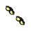 2Pcs Motorcycle Goggles Pc Retro Style Protection 9