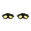 2Pcs Motorcycle Goggles Pc Retro Style Protection 10