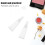 5Pièces Tubes Transparents Rechargeables Pour Gloss Souples DIY 6