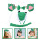 4Ensembles Ensemble Vert En Tissu Et Peluche 11