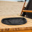 Couvercle Bain Pliable Oxford Tissu Noir Résistant Polyvalent 6