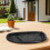 Couvercle Bain Pliable Oxford Tissu Noir Résistant Polyvalent 7