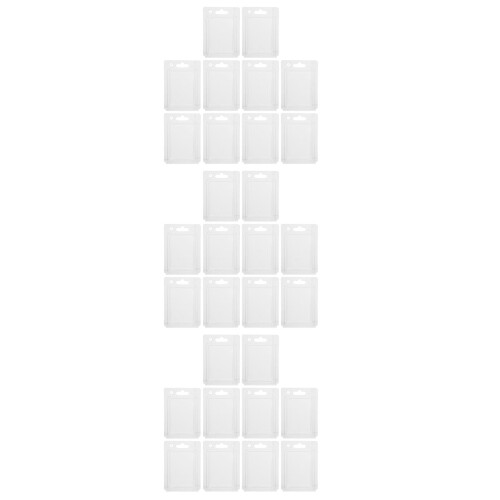 30Pcs Clear Plastic Storage Box with Snap Closure for Small Items 2