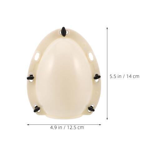 White Dino Egg Chocolate Mold for DIY Creative 1