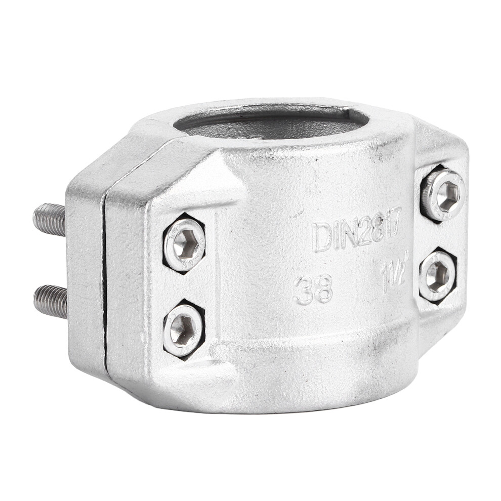Stainless Steel 304 Pipe Support Clip 2 Pcs Hanger Brackets With Tc Pagoda Head 4911386537843