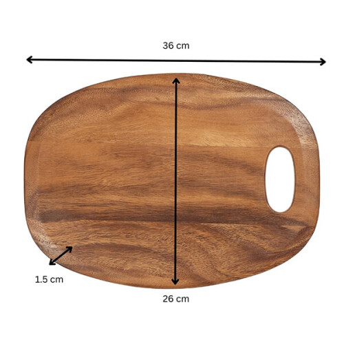 Tala Large Lacquered Acacia Board 2