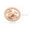 Herren Anzug Brosche Gold Rechts Metall Anstecker 3