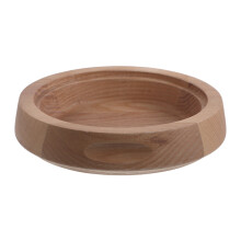 Solid Wood Base for Cone Cheese Stable Dining Table Holder