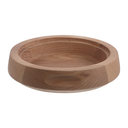 Solid Wood Base for Cone Cheese Stable Dining Table Holder