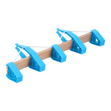 Pont Suspendu Bleu En Bois Pour Voies De Train Jouet Enfant