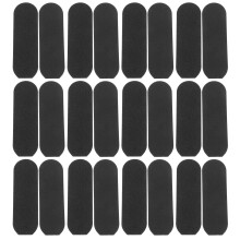 100Pcs Foot File Sandpaper Pads Black for Efficient Hard Skin Removal