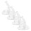 12Pcs Plastic Water Bottle Bite Valve Replacement for Kids Sippy Cups 1