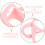Rose En Silicone Amovible 8