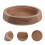 Solid Wood Base for Cone Cheese Stable Dining Table Holder 9