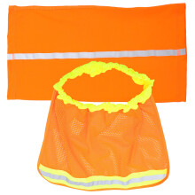 1Set Reflecterende Hardhat Zonnehoes Met Nekbescherming Buiten
