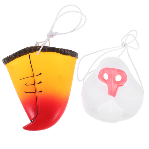 6Pièces Accessoires Nez Perroquet Et Réutilisables Pour Soirée 1