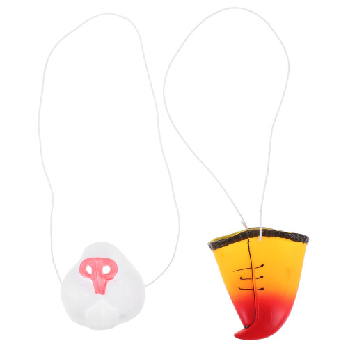 6Pièces Accessoires Nez Perroquet Et Réutilisables Pour Soirée 2