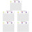 5Sets Practical Acrylic Memo Boards with Pen for Office and Study 8