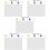 5Sets Practical Acrylic Memo Boards with Pen for Office and Study 10