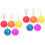 10Pcs Lightweight Practical Rain Ponchos with Keyring for Daily Use 4