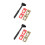 2Sets Turntable Cartridge Stylus Replacement with Dust Removal Brush 6