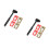 2Sets Turntable Cartridge Stylus Replacement with Dust Removal Brush 7