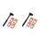 2Sets Turntable Cartridge Stylus Replacement with Dust Removal Brush 10