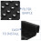10Pcs Black Plastic Aquarium Filter Baffle, Flow Reducer for Fish Tank 6