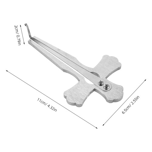 Harmonica Bouche Métal Argent Compact Facile À Jouer Débutant 2
