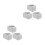 6Pcs Compact Waterproof Electrical Distribution Boxes for Outdoor Use 8